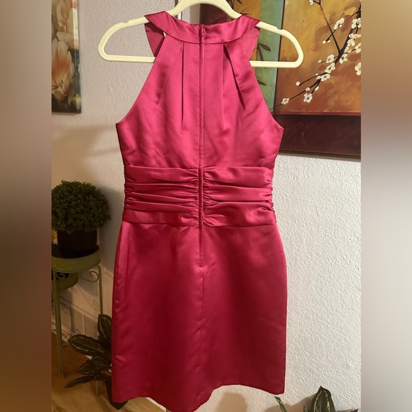 David’s Bridal pink mini dress size 8 - Picture 8 of 11